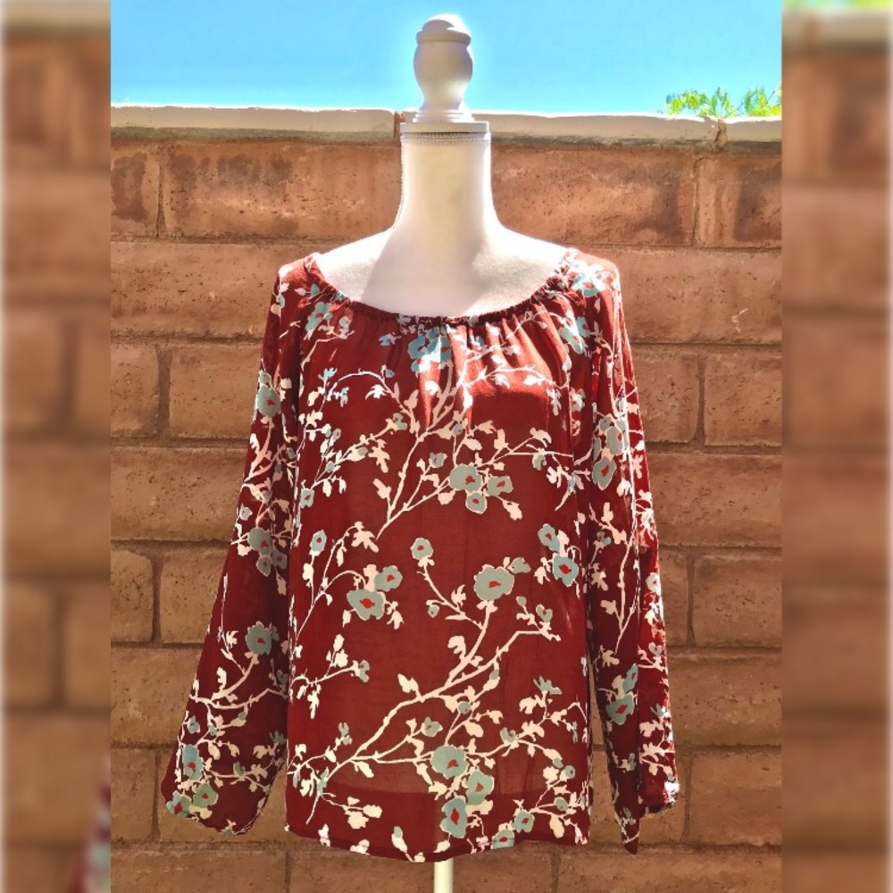 Tommy Bahama Flowy Blouse